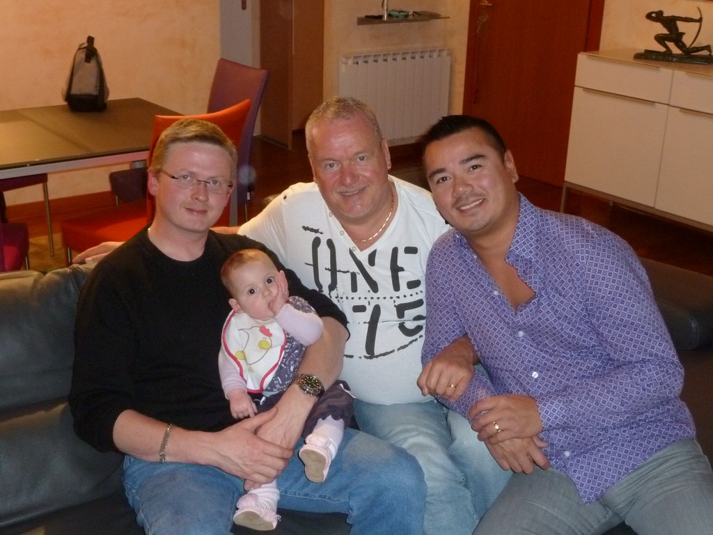 Frédéric,Valentine,Jean-Paul et Guy