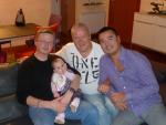 Frédéric,Valentine,Jean-Paul et Guy